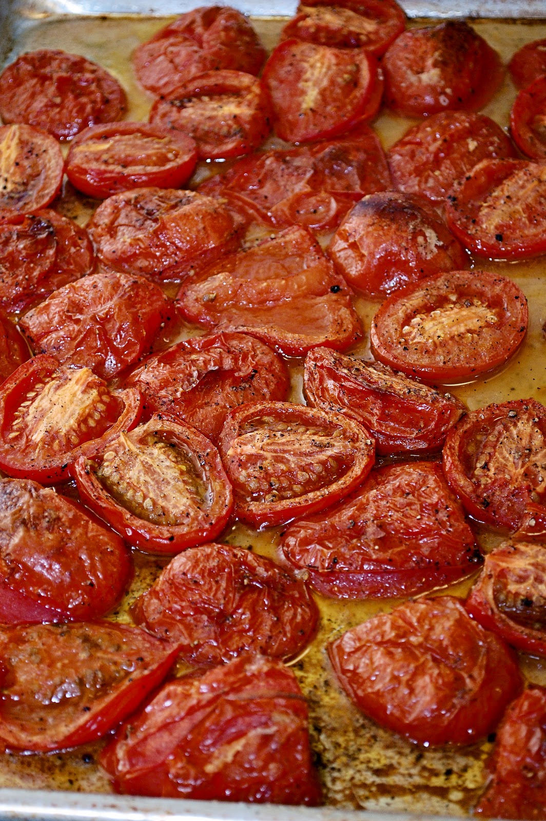 A Feathered Nest Cooking 101 Roasted Tomato Basil Soup