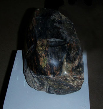 "Głowa VIII" ok.27cm kamień polny 2010r.