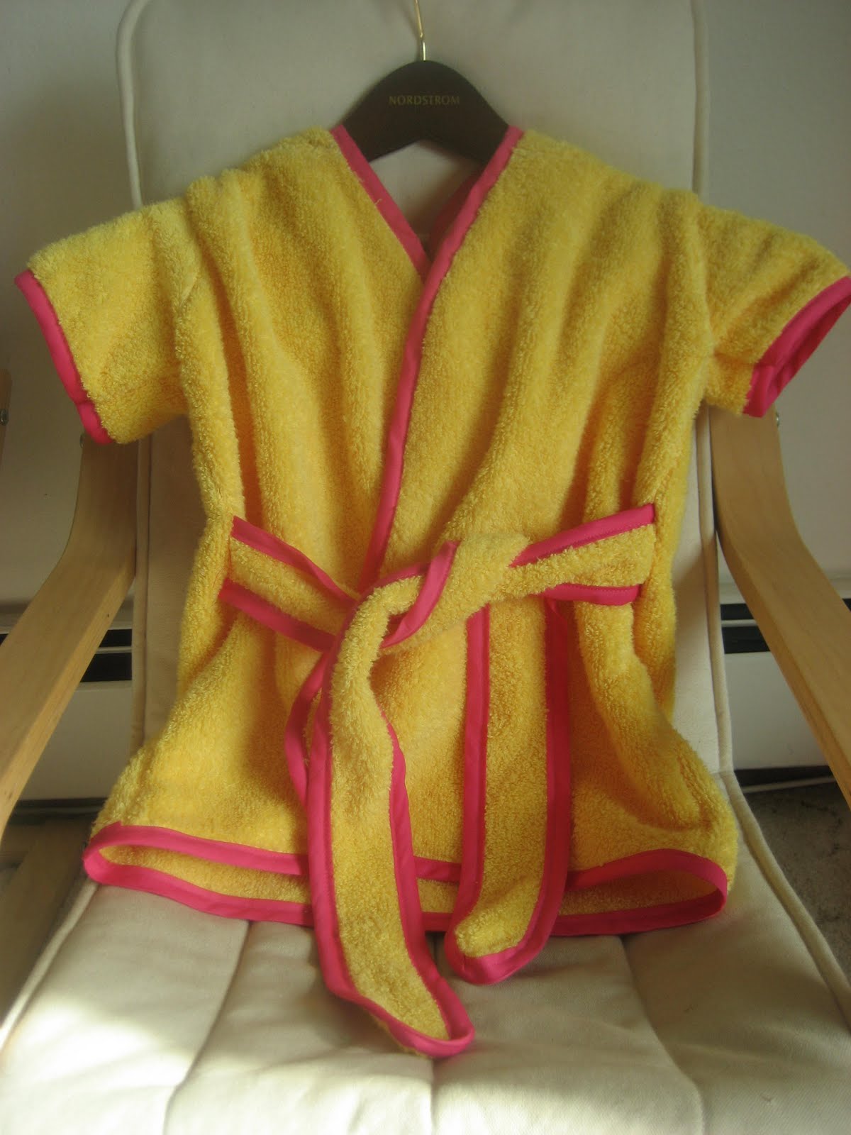 Simply Clean Living Sewing Tutorial Review The MADE Beach Towel Robe