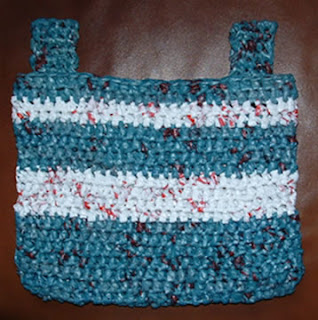 Plarn Wheel Chair - Walker Tote crochet