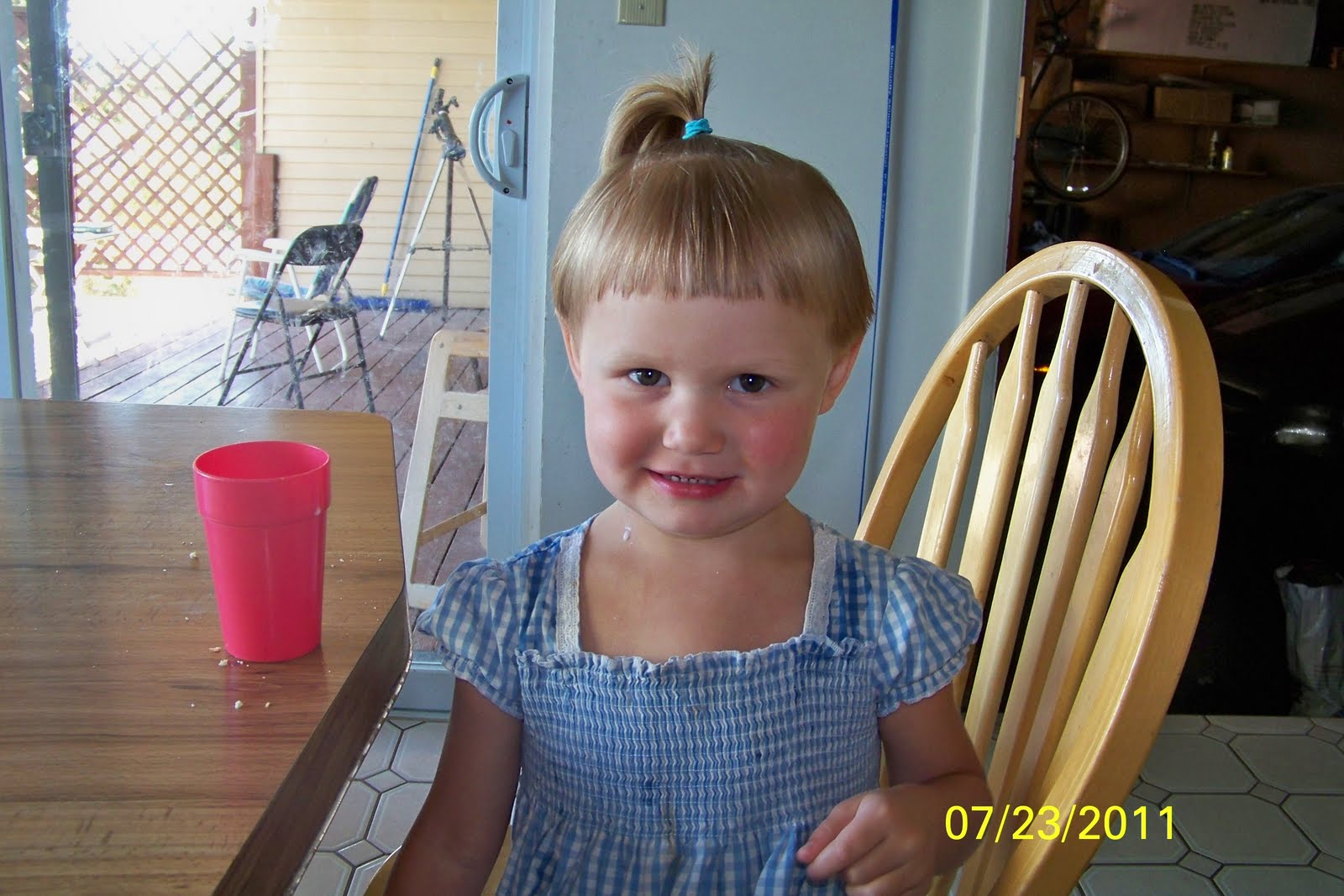 The Tennant Tribe Kirsten S Self Inflicted Hair Cut