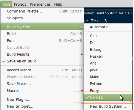 sublime text no build system sublime text no build system