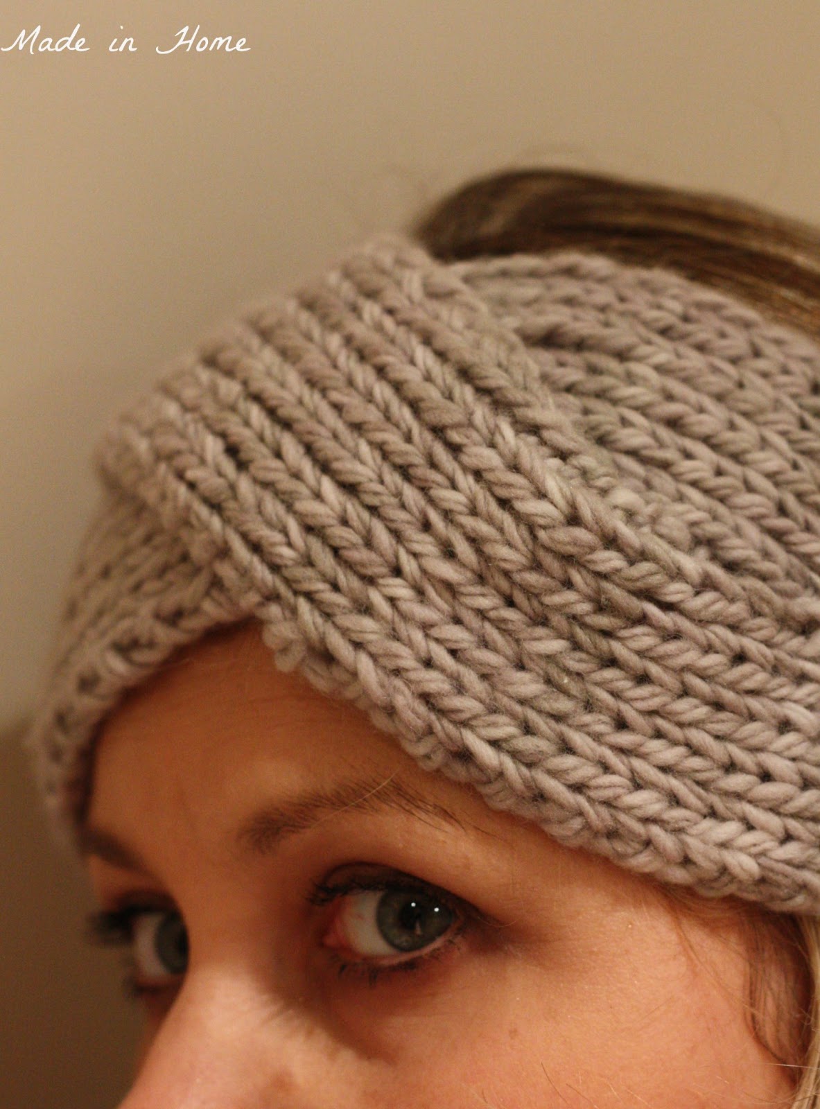 Made in Home Vintage Headband {Knitting}