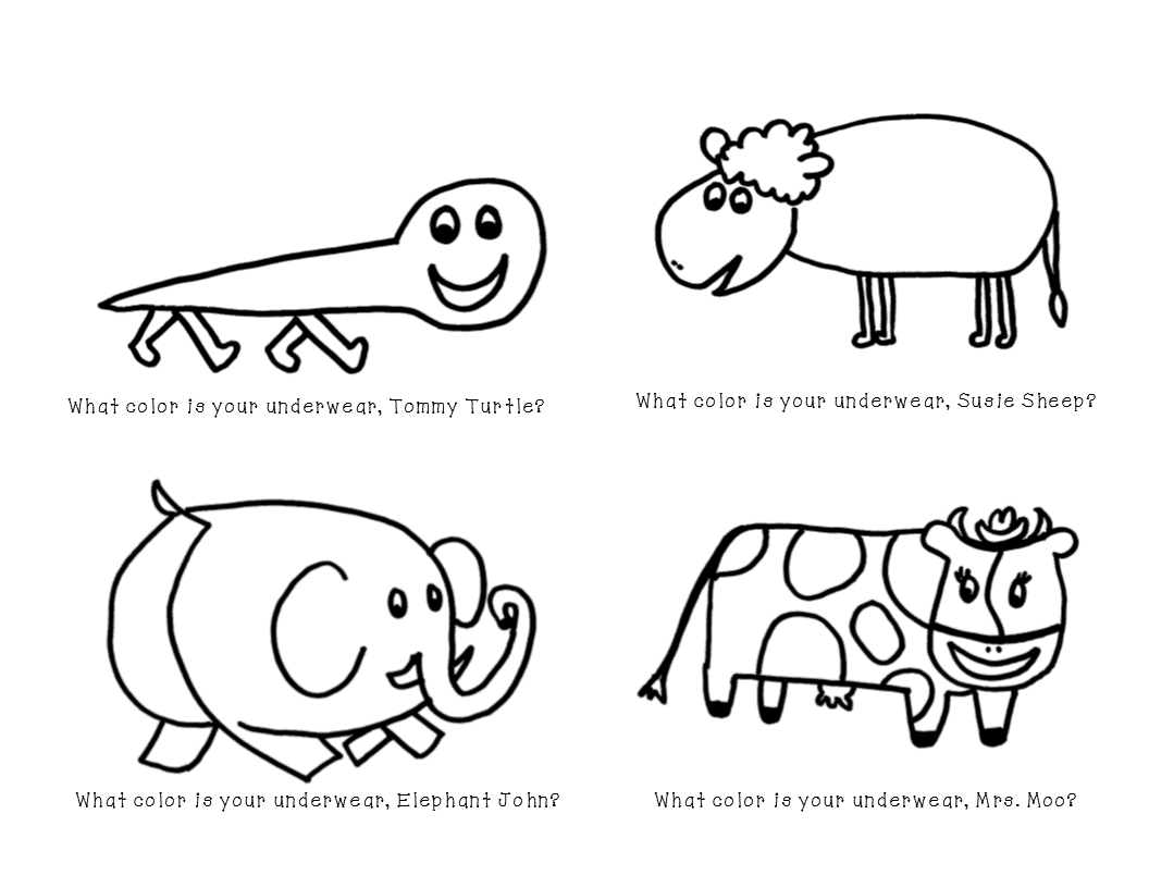 Speech Therapy with Miss Nicole What Color is Your Underwear?