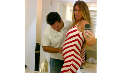 Rachel Uchitel  Pregnant with Hubby Matt Hahn