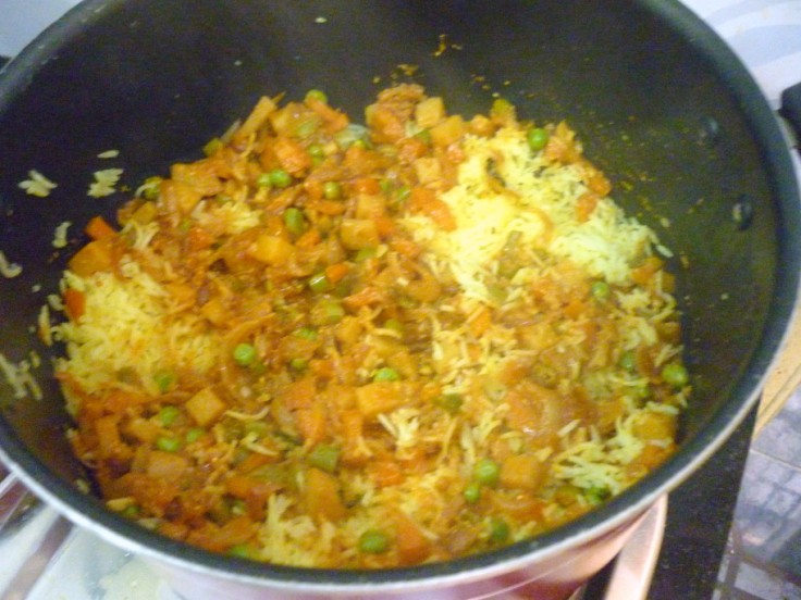 Saffron Vegetable Biryani Zafrani Sabzi Biryani Step by Step Recipe