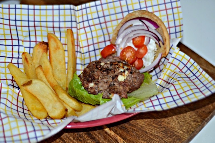 Greek Style Hummus Burgers HezziD's Books and Cooks