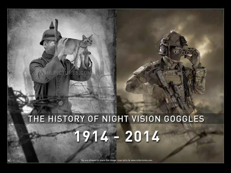 Rompy&rsquo;s Rendering on Resin: (Humour) The History of Night Vision Goggles