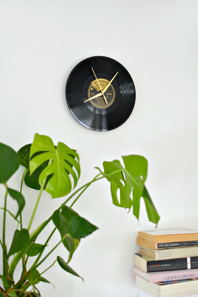 Diy Vinyl Record Wall Clock Burkatron