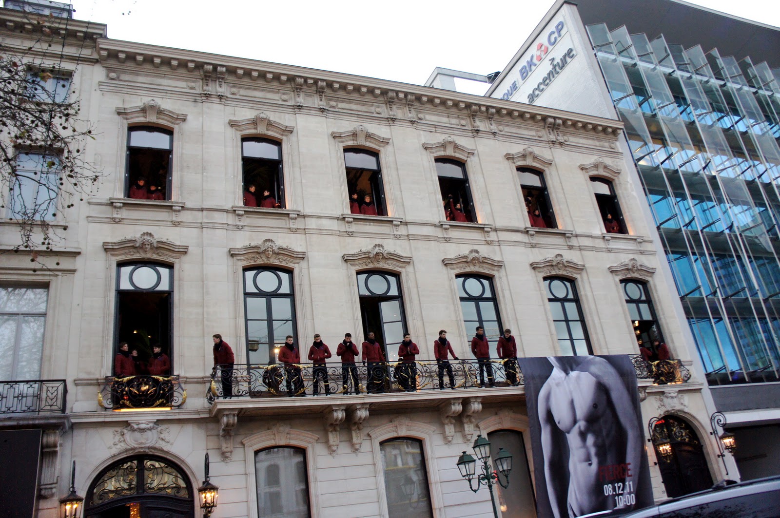 Men Trend Opening Abercrombie Fitch Store In Brussels