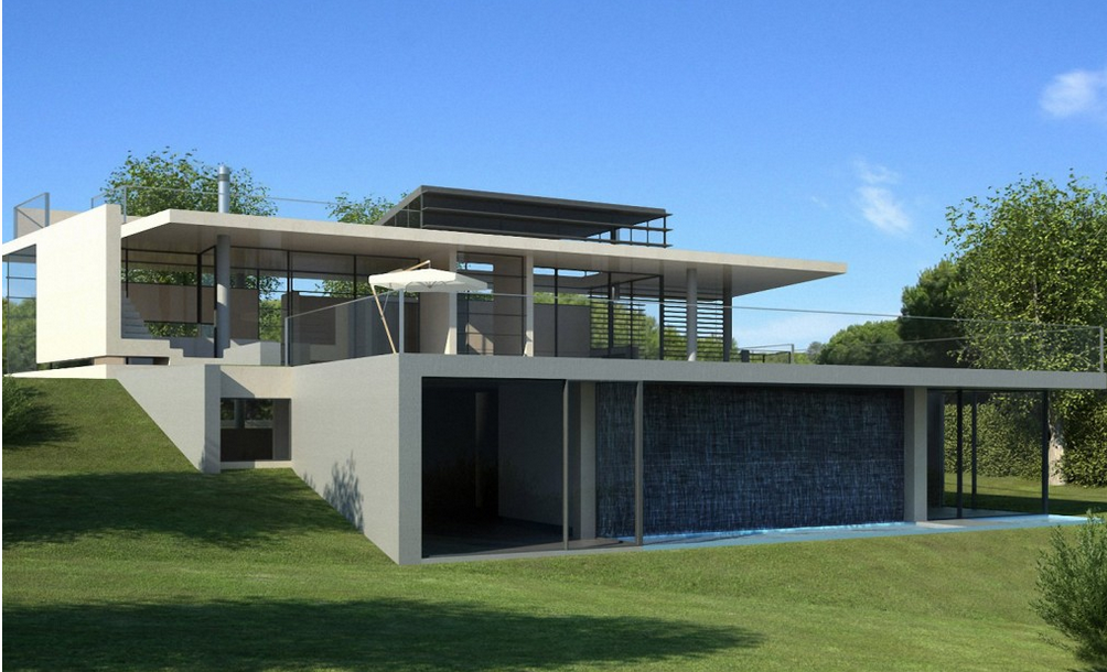 Contoh Desain Villa Minimalis Modern Terbaru 2016