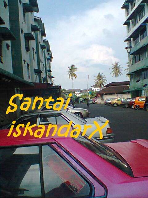 iskandarx.blogspot.com, Suasana pagi-pagi di Flat Ijau Balik Pulau, santai, Flat Ijau, Balik Pulau