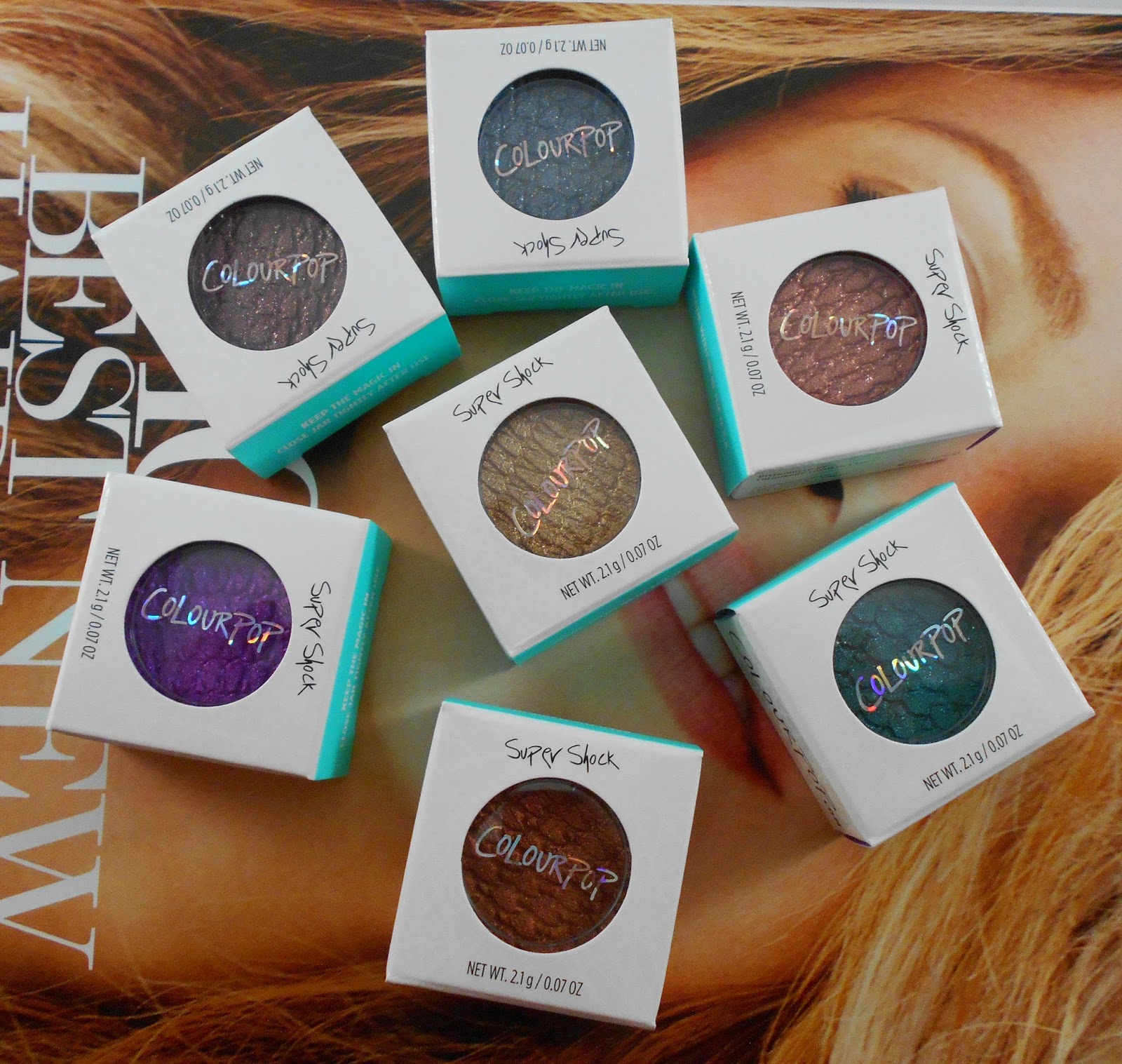 Makeup, Fashion & Royalty Review ColourPop Super Shock Shadows