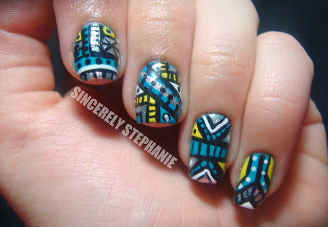 tribal-nail-art