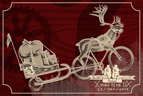 Night Pedal Cruising Christmas Ride Deluxe 2015 in Tokyo
