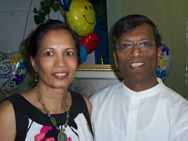 Outstanding Performancers in the community (Dr Mohandus & Shaila Karkera) July 16, 2011