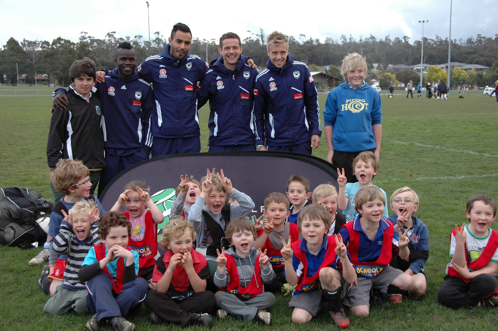 Westside Devils Junior Soccer Club Fantastic Melbourne Victory turnout!!