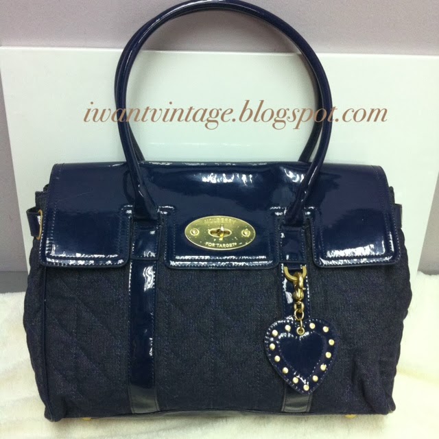 I Want Vintage Vintage Designer Handbags Mulberry for Target Quilted