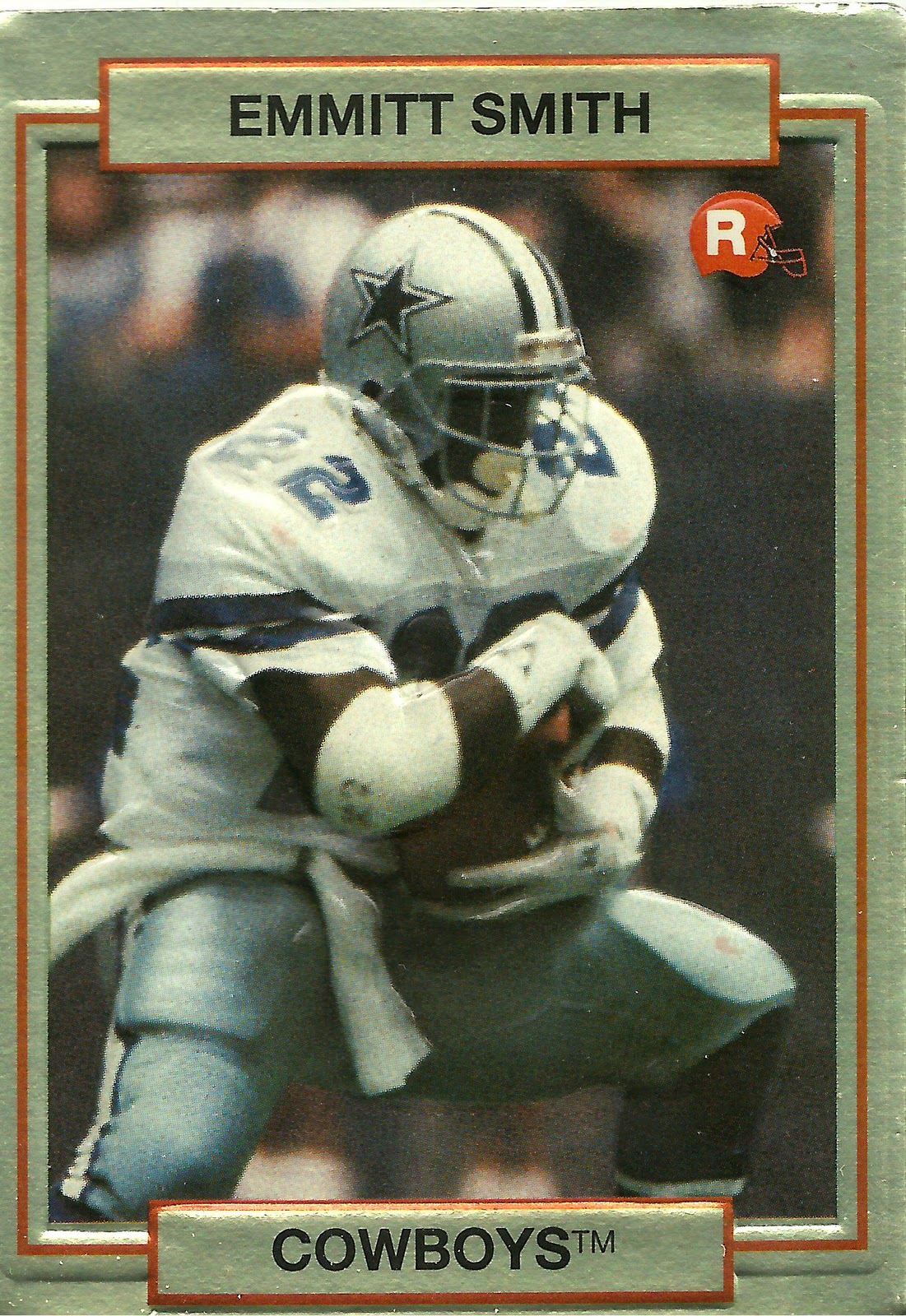 This is emmitt smith’s best rookie card. 