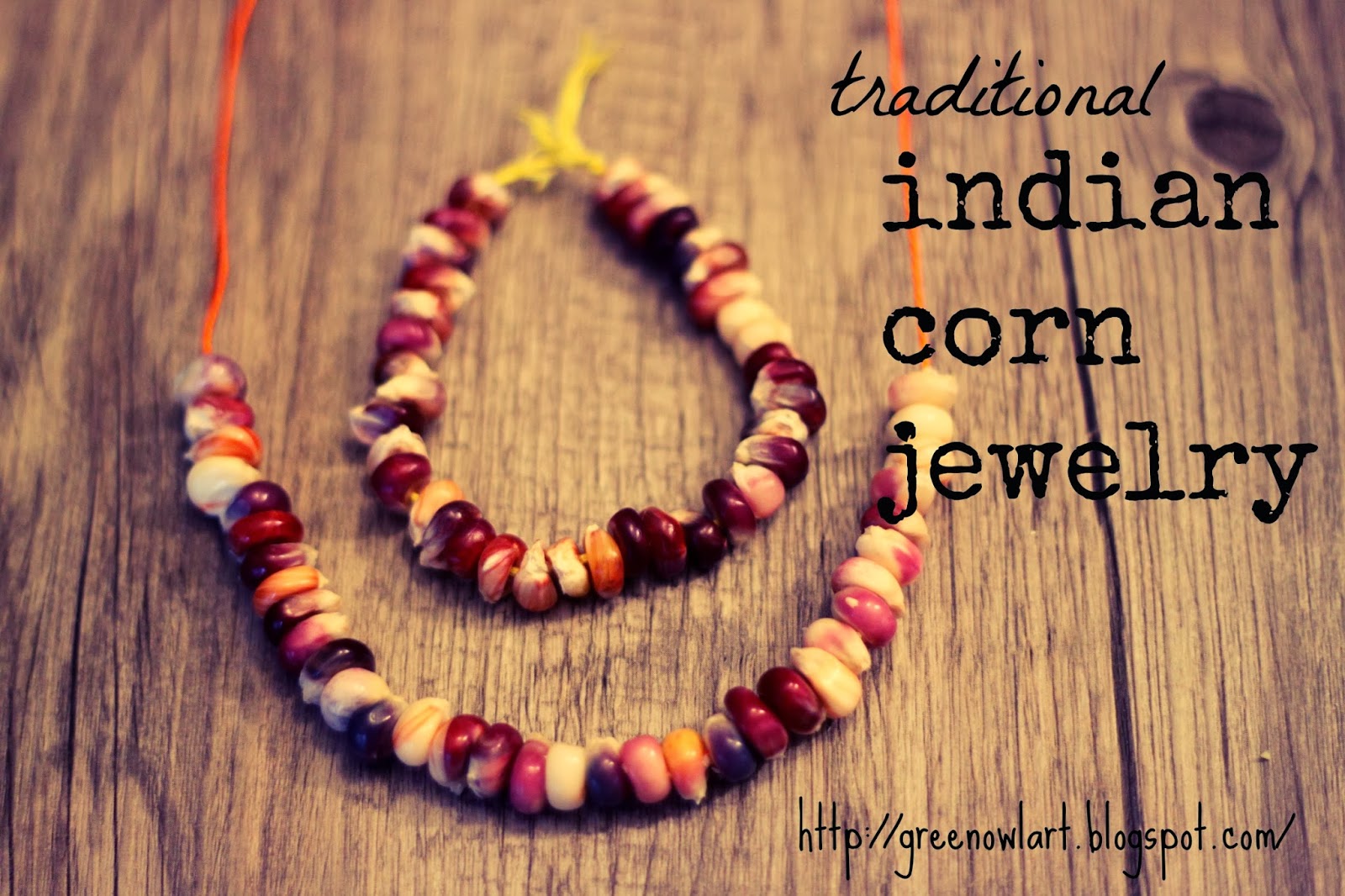 Indian Corn Jewelry 