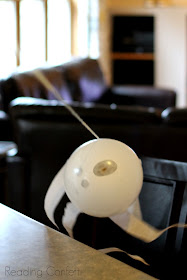 Ghost balloons: a fun Halloween science activity