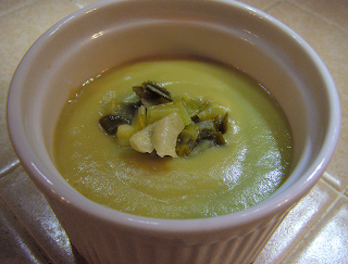 Bowl of Potato Leek Soup
