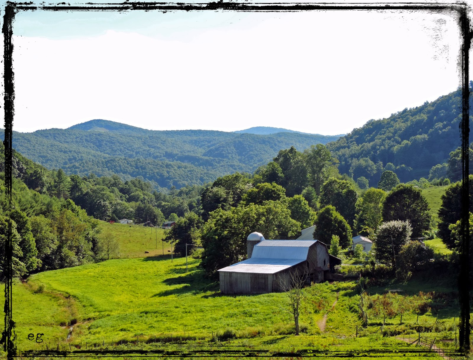 the last door down the hall Digital Photograph Mountain Farm