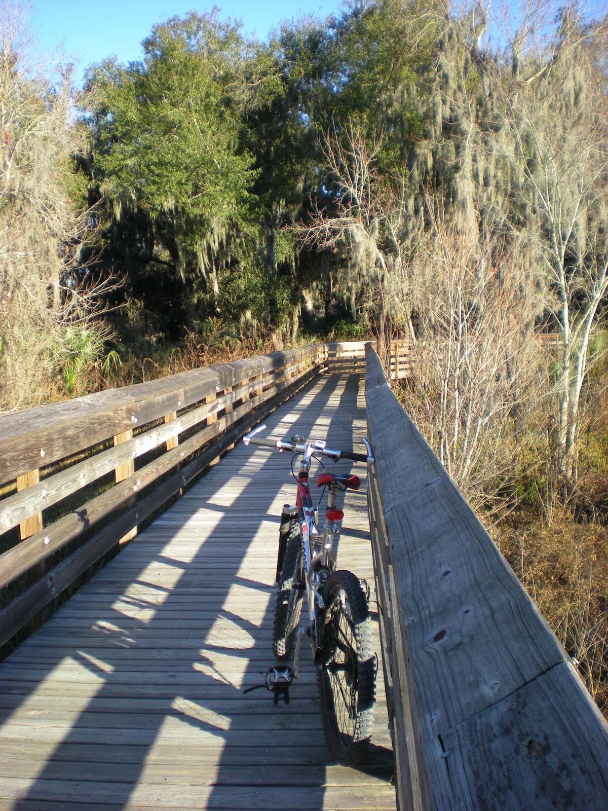 Polk County Florida Parks and Trails Bike Ride Marsh Rabbit Run Trail
