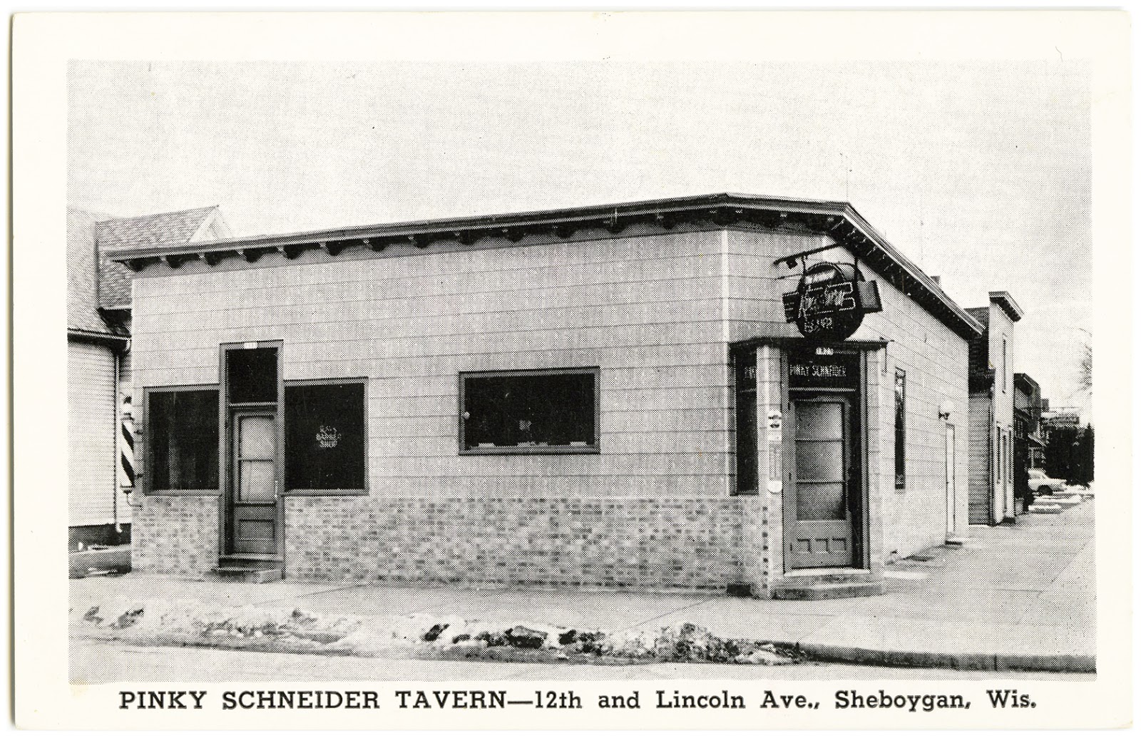 The Wisconsin Project Found Pinky Schneider Tavern, Sheboygan, WI