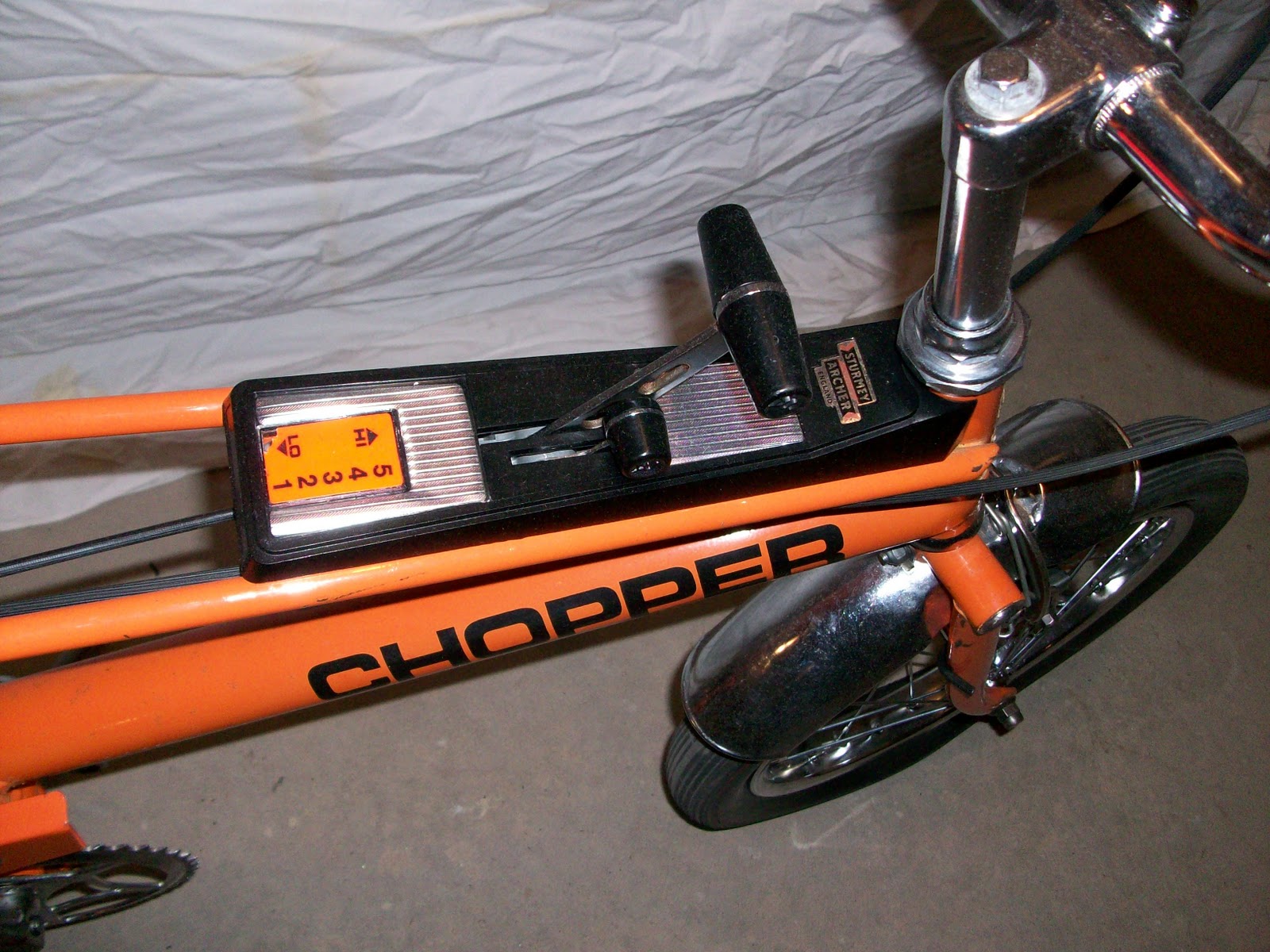 the raleigh chopper blog steve 1971 5 SPEED PUMPKIN CHOPPER