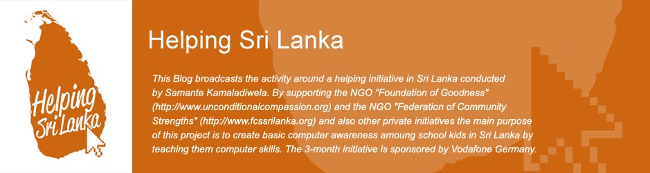 Helping Sri Lanka