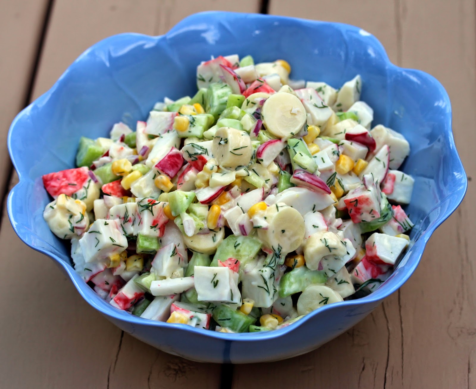 Au Gre Du Marche Salade De Goberge Surimi Pouvant Servir Aussi