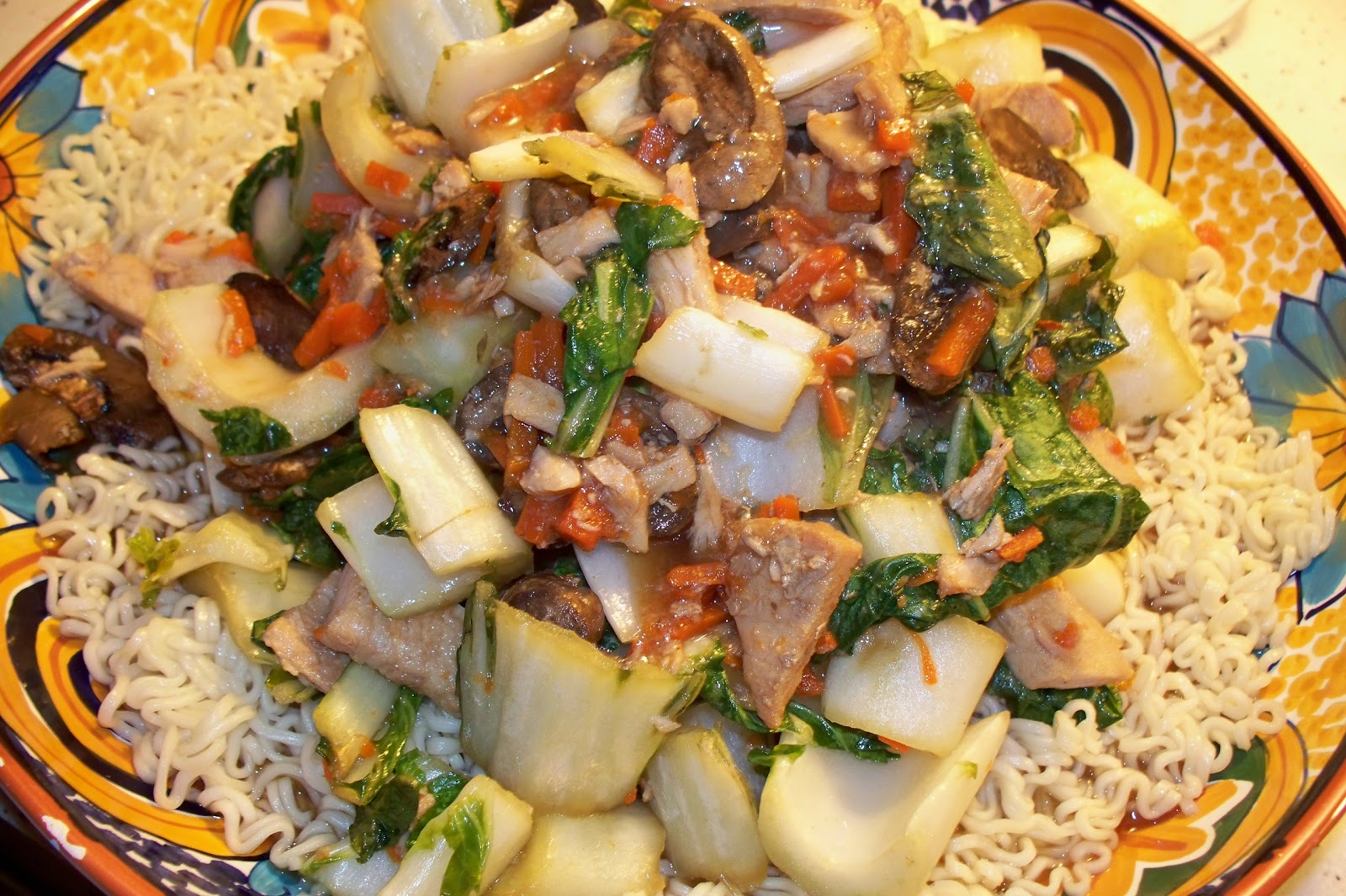 THE FOOD OF LOVE Slowcooker Pork Lo Mein