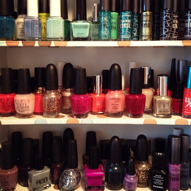 Nail Polish Cabinet