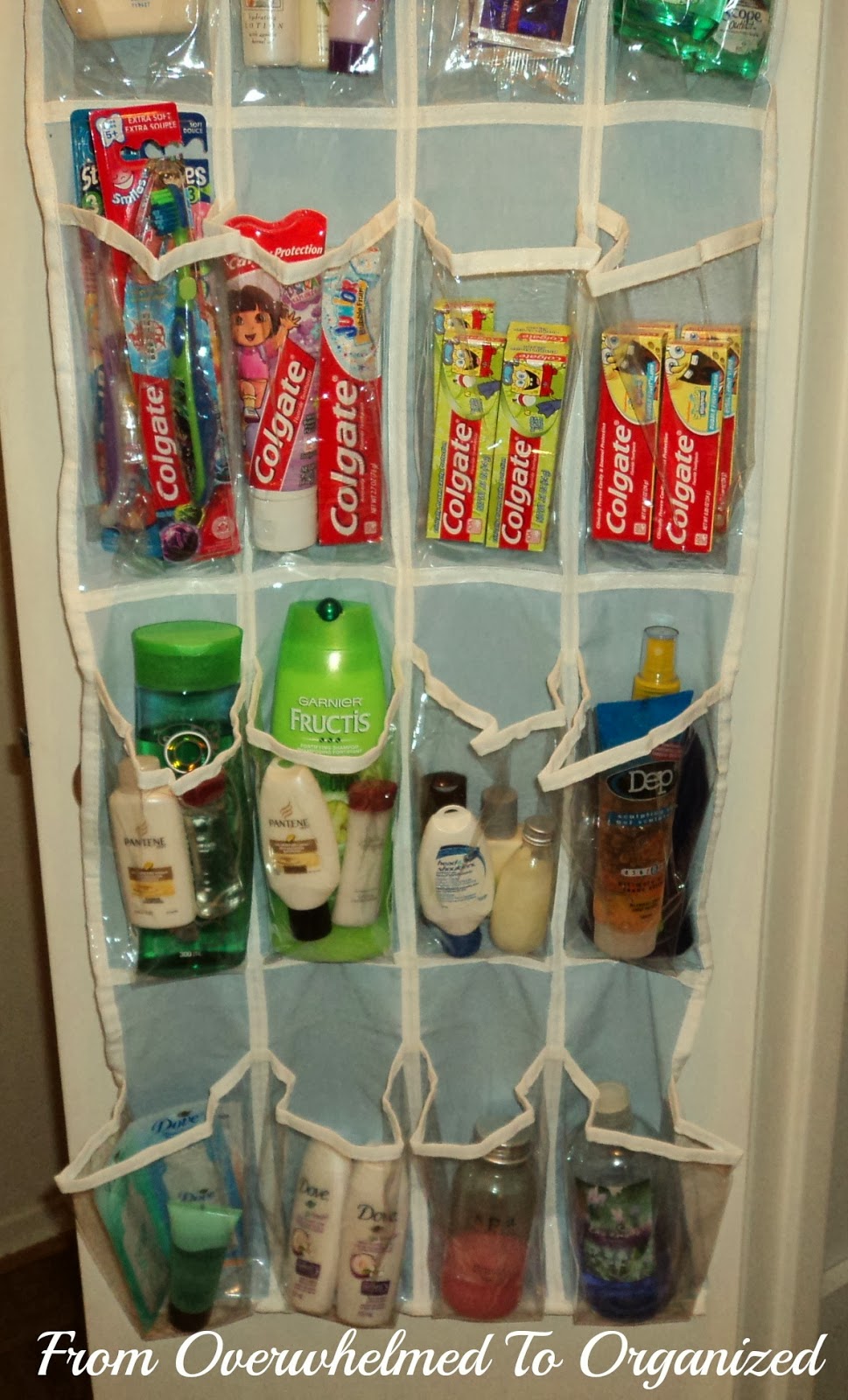 Day 2 Toiletries {31 Days of Easy Decluttering} From Overwhelmed to Organized Day 2