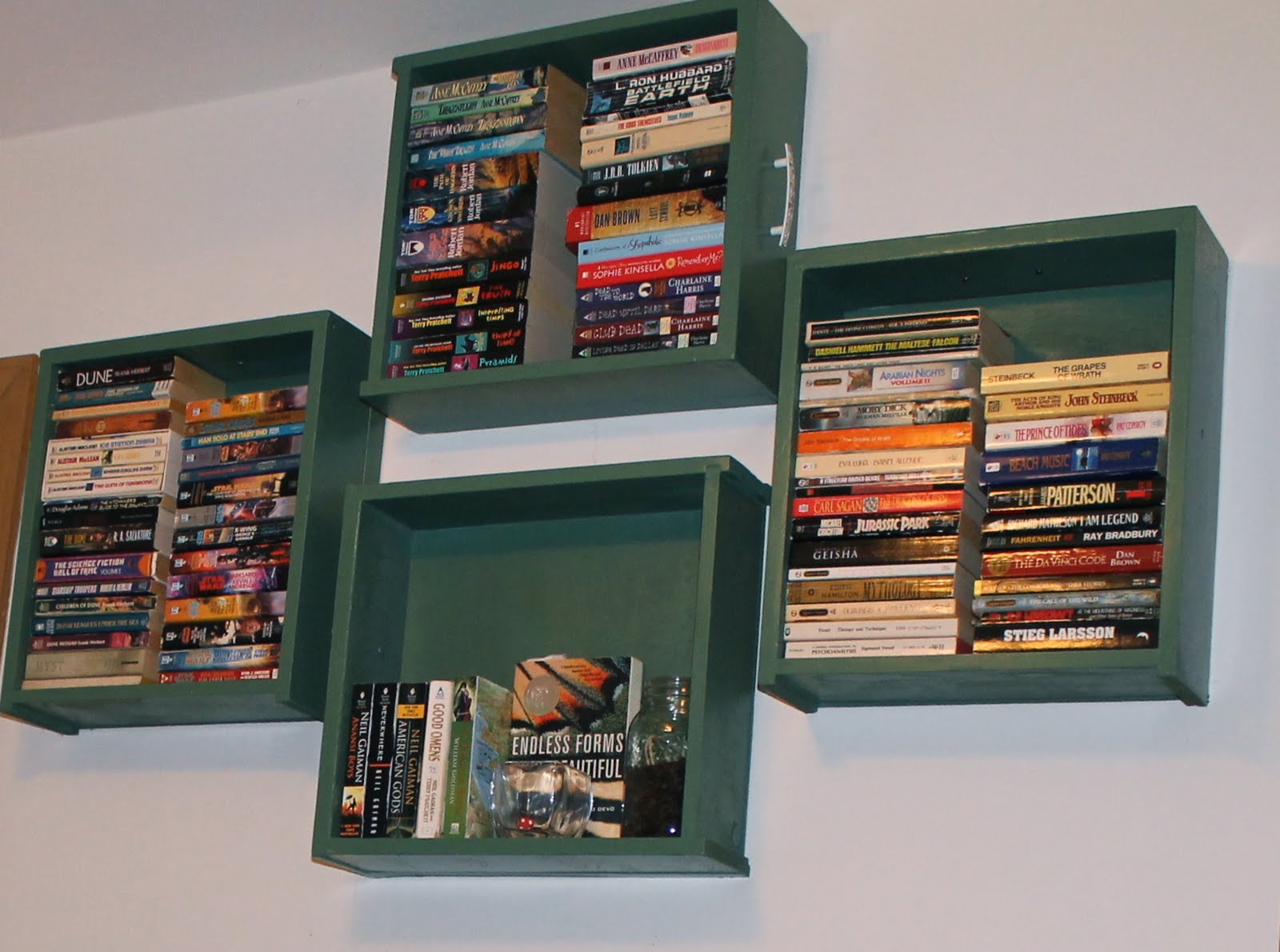 Botanyboeh Repurposed Drawers As Shelves