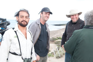 Beto Bubas, Andrés Bonetti, Gerardo Olivares en Punta Norte - El Faro de las Orcas