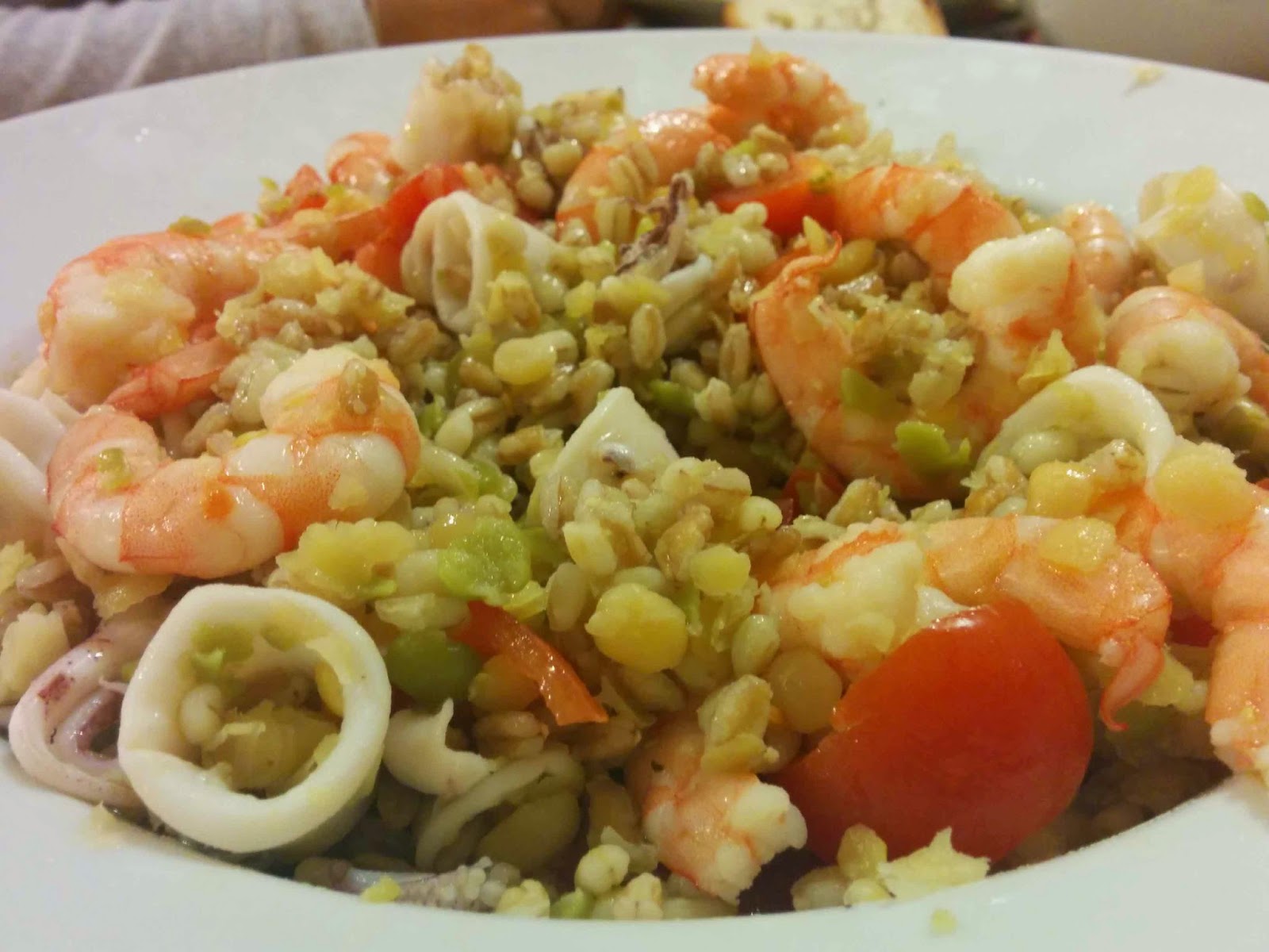 Le Ricette Dei 5 Mondi Insalata Di Legumi E Pesce