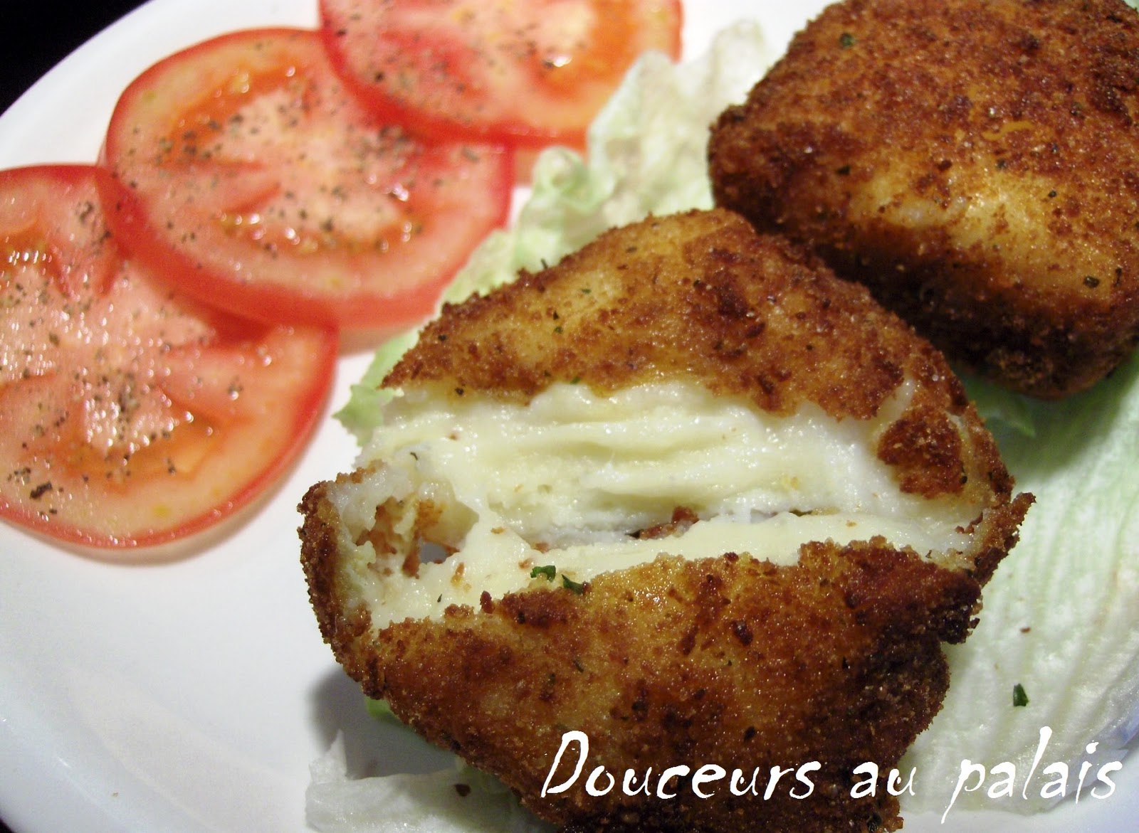 Douceurs au palais Fondue parmesan