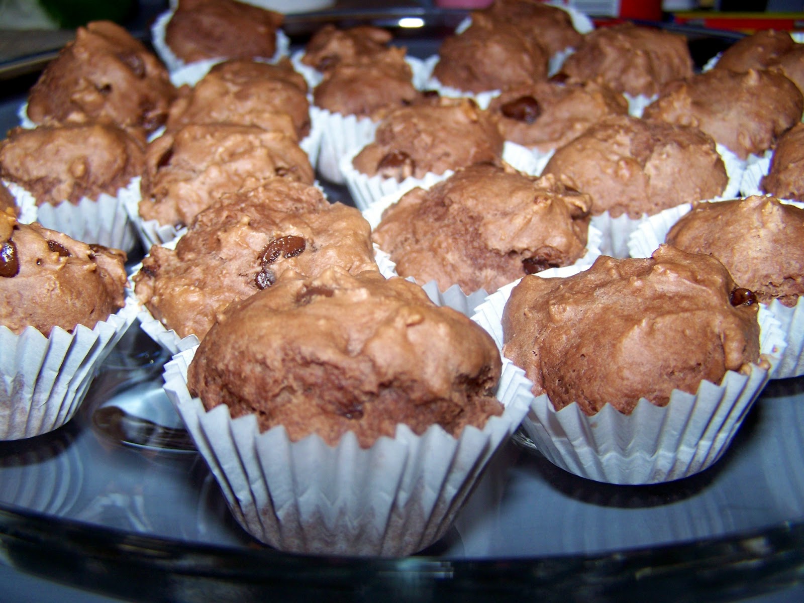 Man That Stuff Is Good! Chocolate Ice Cream Muffins
