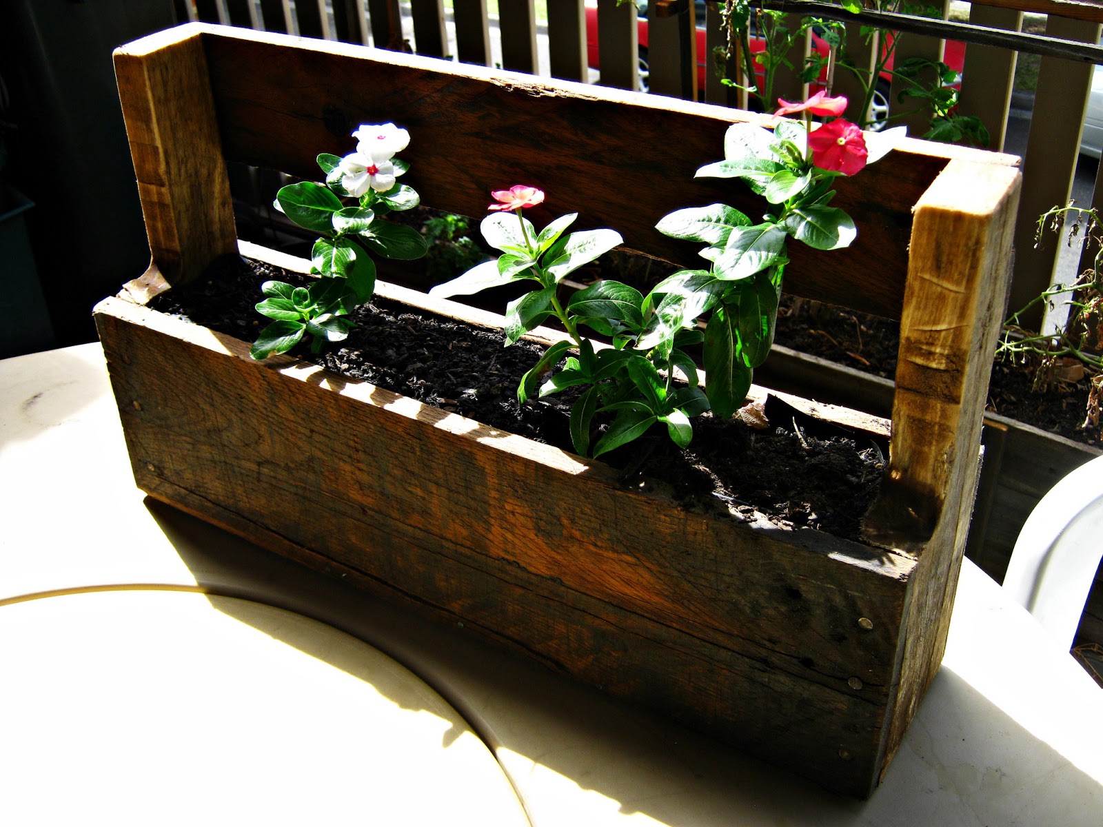 The Wall Mounted Planter Box Wood Pallet
