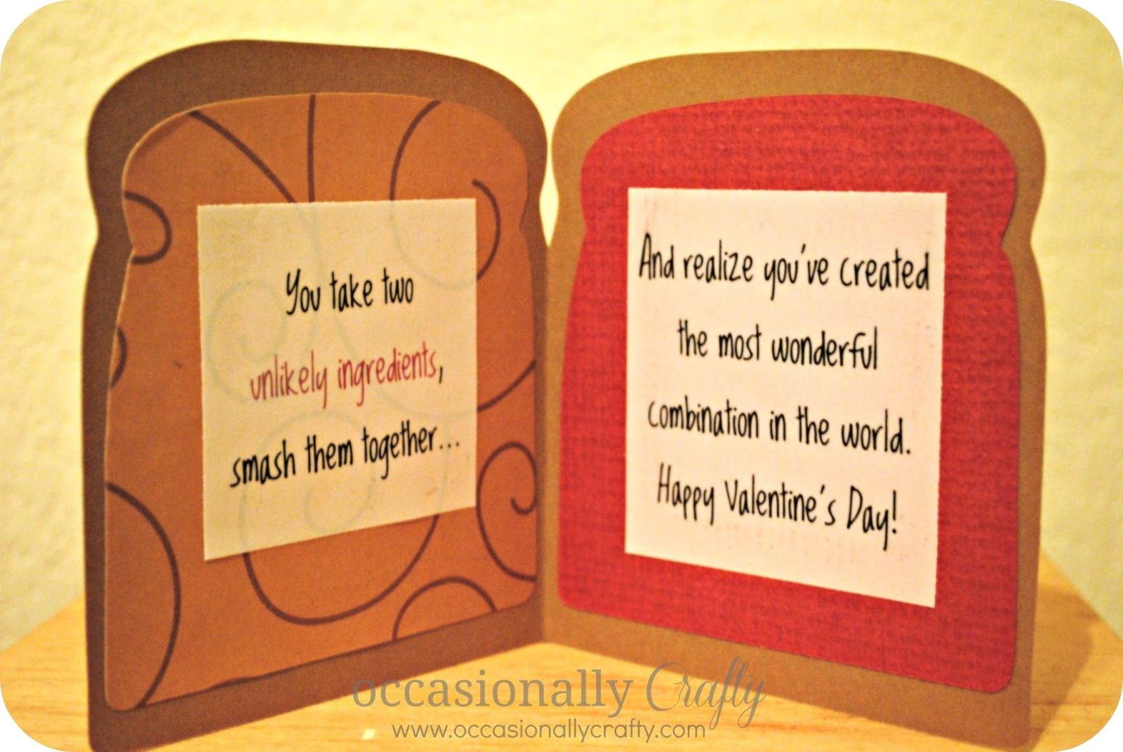 Happy Valentine's Day- A card for my husband | Occasionally Crafty