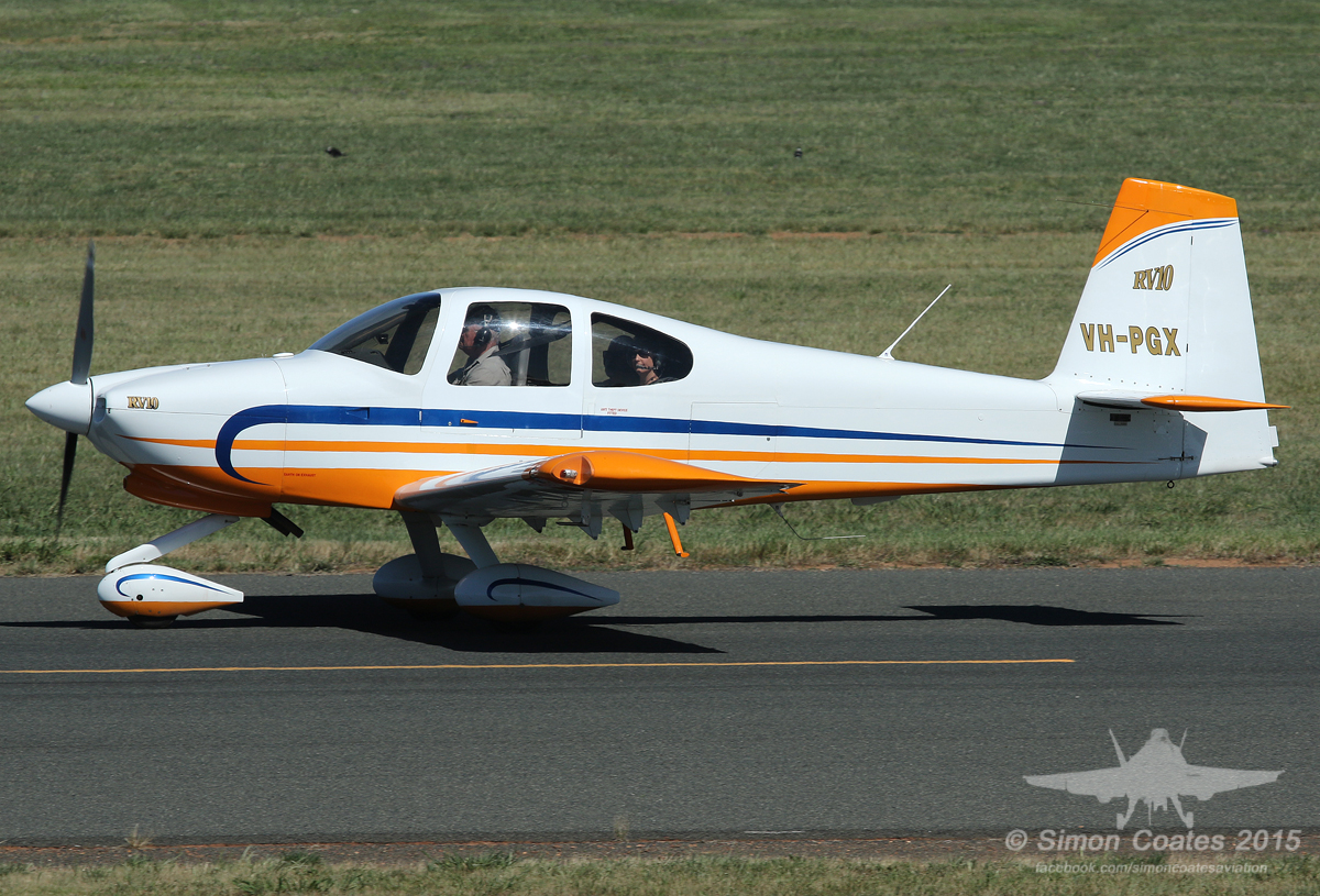 Vans RV10 VHPGX GA Aircraft Australia