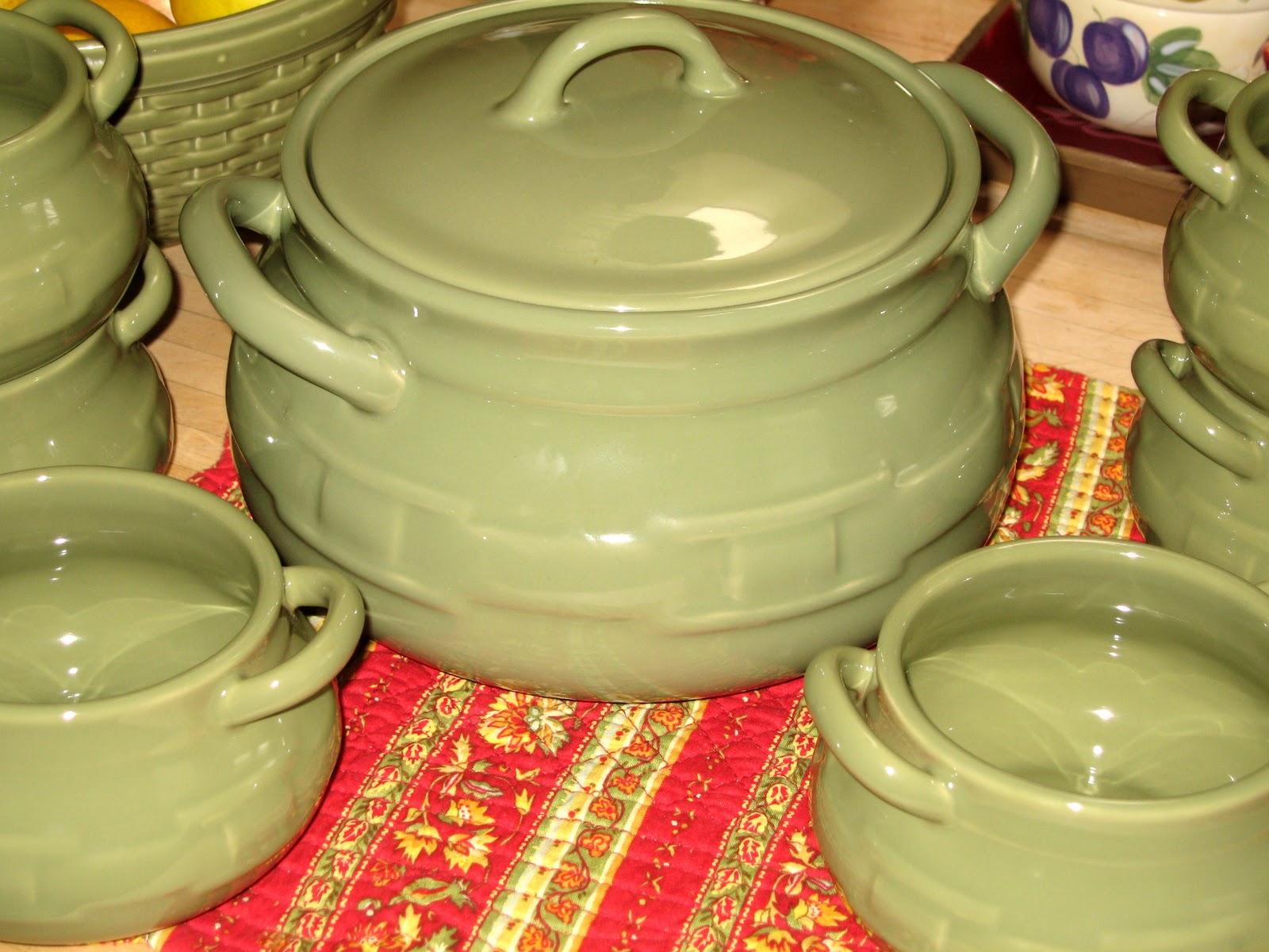 The joy of new dishes...