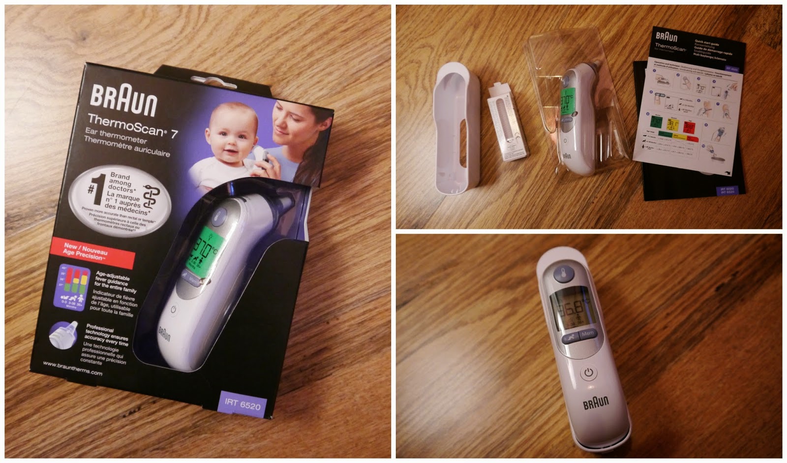 Thermoscan 7 With Age Precision Ear Thermometer