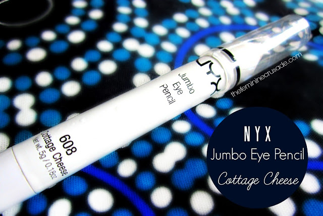 Nyx Jumbo Eye Pencil In Cottage Cheese Review Swatch
