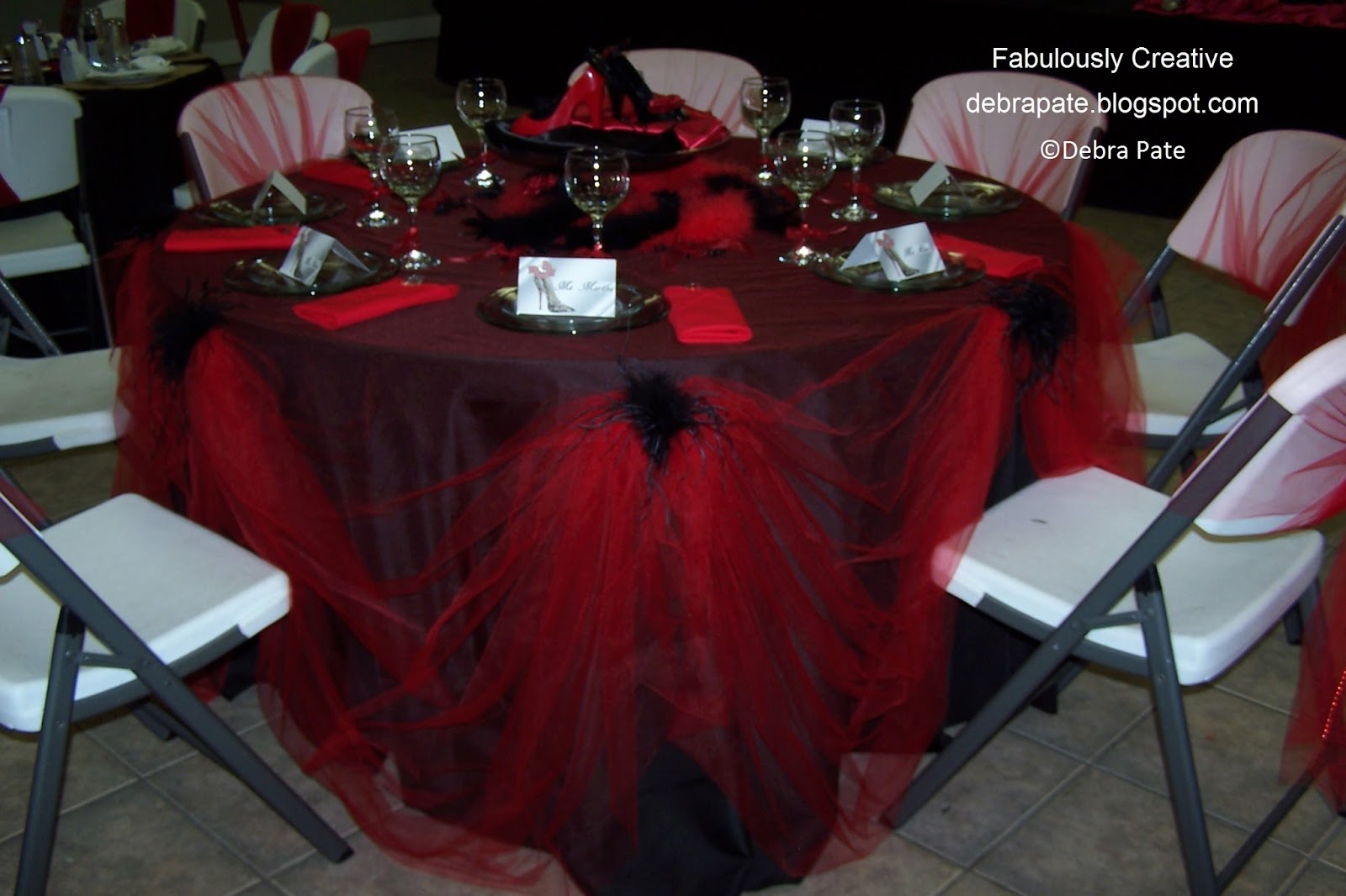 Fabulously Creative SHOE THEMED PARTY Table 7