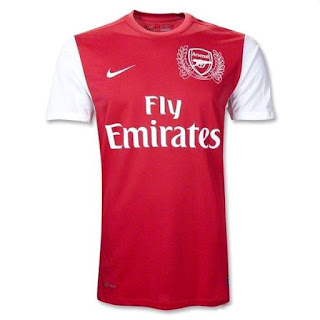 Arsenal FC home jersey 2011-12