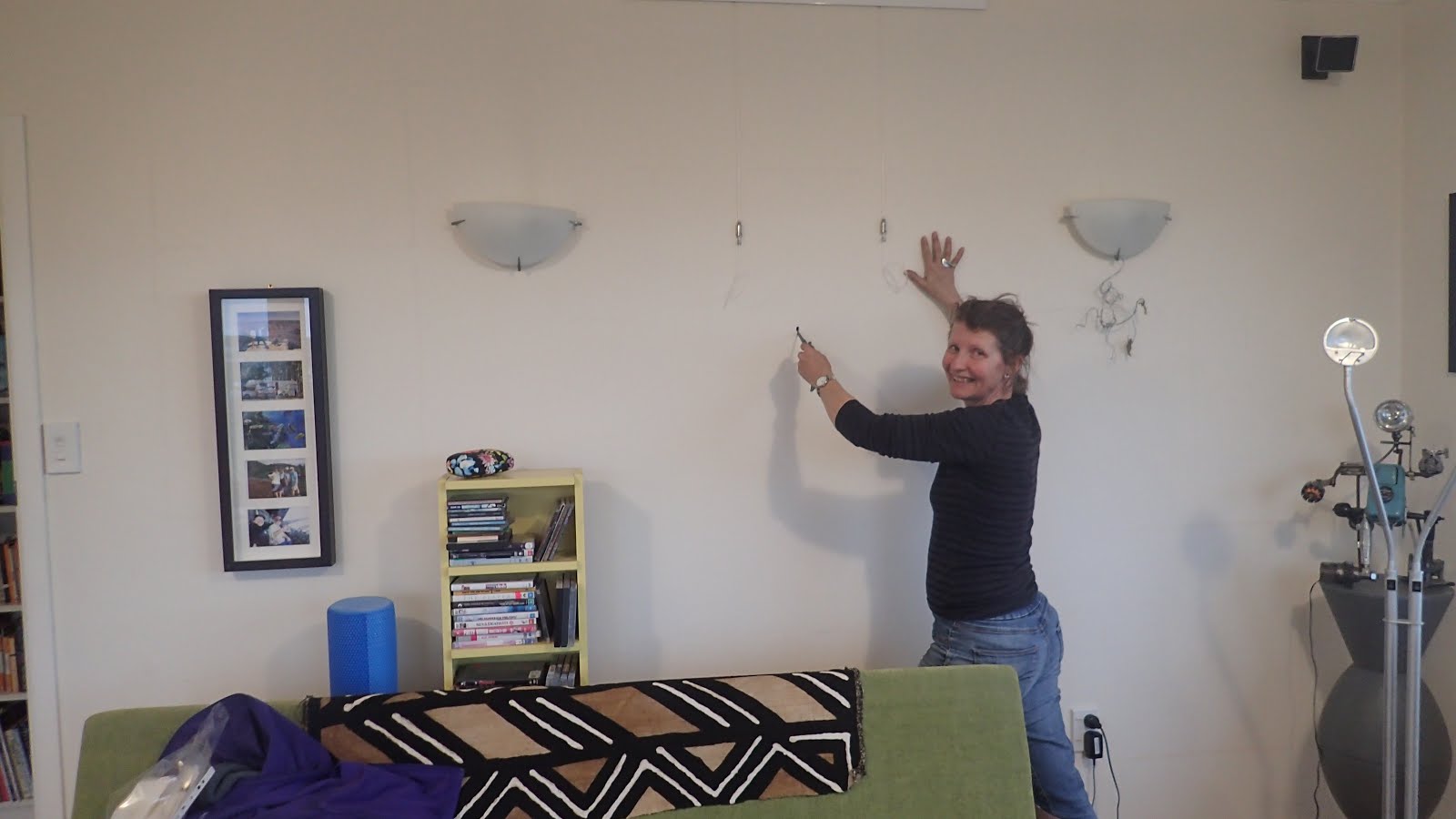 Mish at work: Let's cut holes in this wall