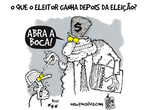 O que o eleitor ganha depois da eleição? - Por Newtom Silva O que o eleitor ganha depois da eleição? - Por Newtom Silva
